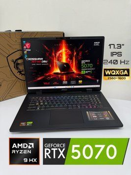 MSI Crosshair A17 HX RTX 5070  MSI Crosshair A17 HX RTX 5070  фото